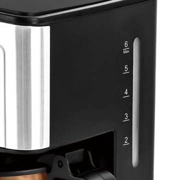 Lexical Καφετιέρα Φίλτρου 700W Silver LEM-0633 - 