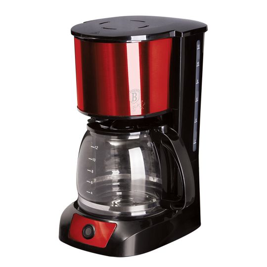 Berlinger Haus Καφετιέρα φίλτρου 1,5L Metallic Line, Burgundy Collection BH-9158