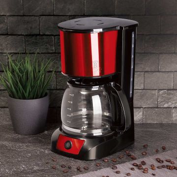 Berlinger Haus Καφετιέρα φίλτρου 1,5L Metallic Line, Burgundy Collection BH-9158 - 