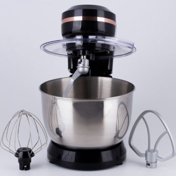 Berlinger Haus Επιτραπέζιο μίξερ - Κουζινομηχανή με κάδο 4.5lt από ανοξείδωτο ατσάλι 18/10 1000W Black Rose Collection BH-9458 - 