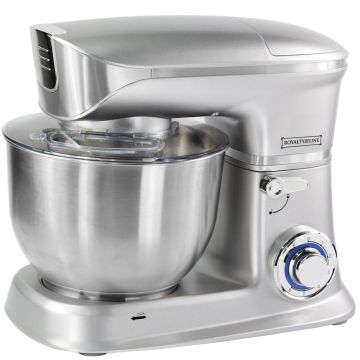 RL-PKM1900-7-SLV Επιτραπέζιο Μίξερ Ασημί 1900W max Royalty Line - 