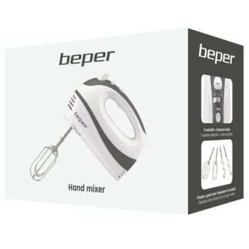 Beper P102SBA100 Μίξερ Χειρός 4 Εξαρτήματα 300W - 
