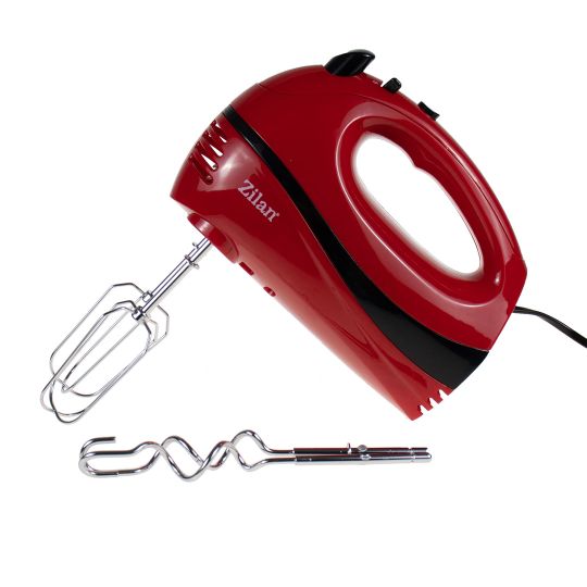 Zilan Μίξερ χειρός Κόκκινο 300W ZLN8401