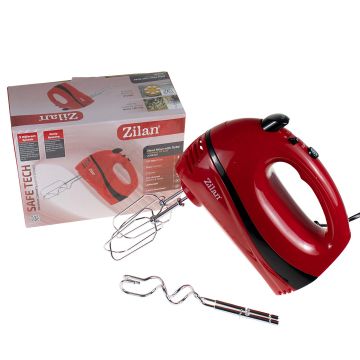 Zilan Μίξερ χειρός Κόκκινο 300W ZLN8401 - 