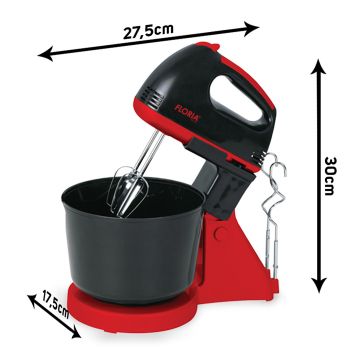 Zilan Μίξερ Χειρός με Κάδο 2,5L 150W ZLN7574 - 