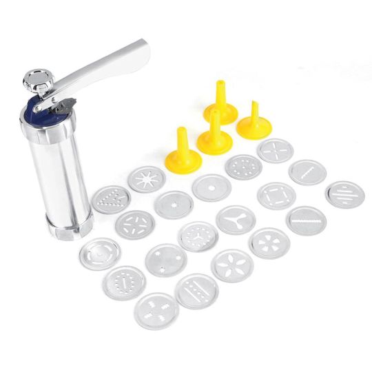 Zilan Παρασκευαστής μπισκότων με 20 μεταλλικούς δίσκους για ποικιλία σχημάτων ZLN2652