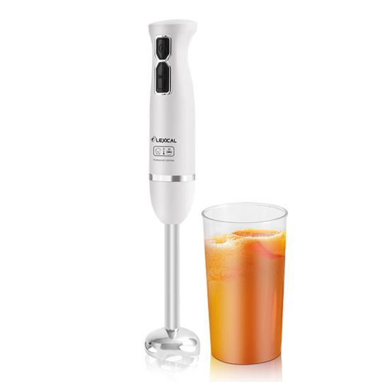 Ραβδομπλέντερ με Ανοξείδωτη Ράβδο 250W Λευκό Lexical LHB-1603-WHITE