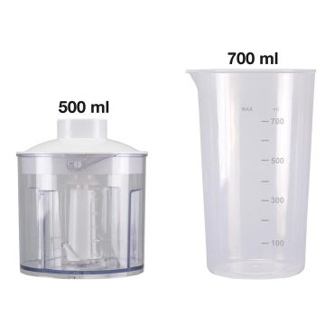 Beper P102FRU200 Μπλέντερ Χειρός - μπίμερ Σετ 4 σε 1 - 