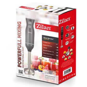Zilan Ηλεκτρικό Ραβδομπλέντερ – Μπίμερ Μαύρο 250W ZLN5220 - 
