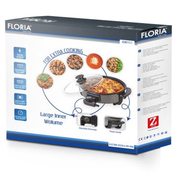 Zilan Τεπανγιάκι - Ηλεκτρικό αντικολλητικό σκεύος 1500W ZLN4957 - 