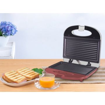 Τοστιέρα 2 θέσεων με αντικολλητικές πλάκες 750W Beper P101TOS010 - 