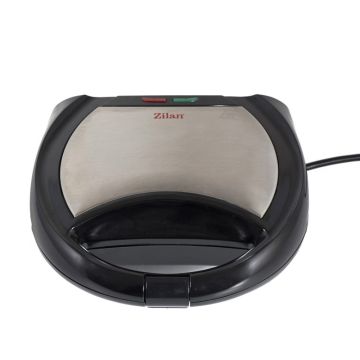 Τοστιέρα 2 θέσεων μαύρη 750W Zilan ZLN8136 - 