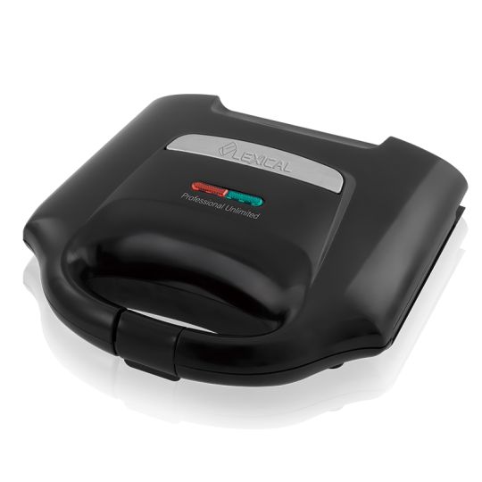 Lexical Βαφλιέρα 2 Θέσεων σε Ορθογώνιο Σχήμα 750W LSM-2405