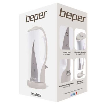 Beper BB.050 Ηλεκτρικός Βραστήρας 1100W 1Lt - 
