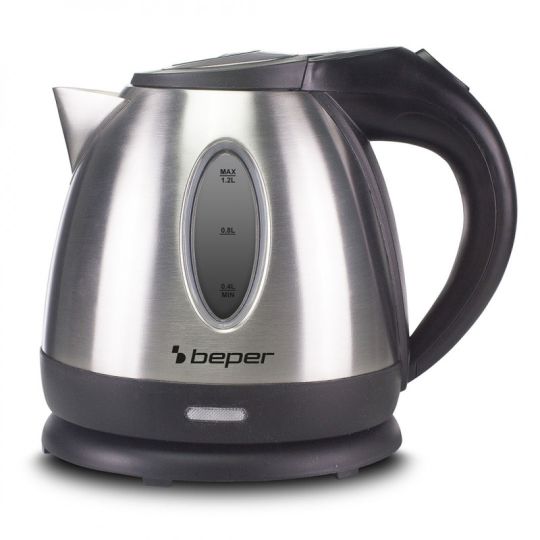 Beper Ανοξείδωτος Βραστήρας νερού 1.2L 1630W P101BOL001