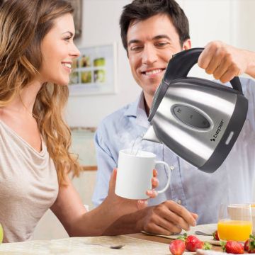 Beper Ανοξείδωτος Βραστήρας νερού 1.2L 1630W P101BOL001 - 