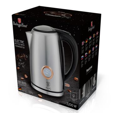 Berlinger Haus Ηλεκτρικός Βραστήρας 2200W Max 1.7lt Moonlight Edition BH-9073 - 