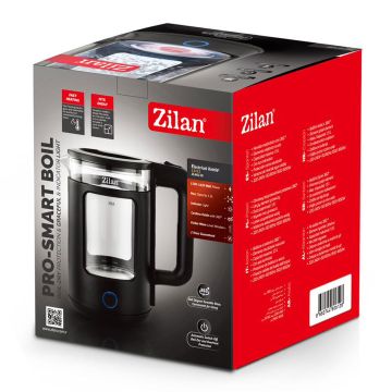 Zilan Γυάλινος Βραστήρας νερού 1.5L 1650W ZLN6128 - 