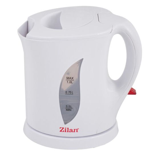 Zilan Ηλεκτρικός Βραστήρας νερού 1L 1650W σε άσπρο χρώμα ZLN8489