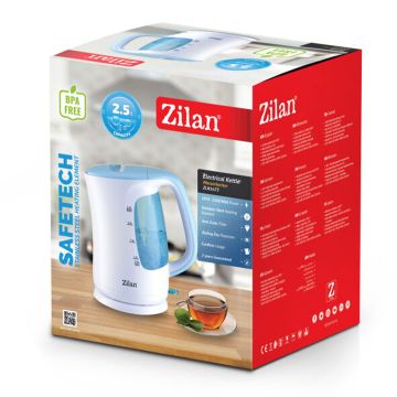 Zilan Ηλεκτρικός Βραστήρας νερού 2.5L 2200W ZLN1673 - 