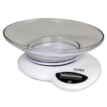 Zilan Ψηφιακή Ζυγαριά Κουζίνας 3kg ZLN7697-WHITE Zilan Ψηφιακή Ζυγαριά Κουζίνας 3kg ZLN7697-WHITE