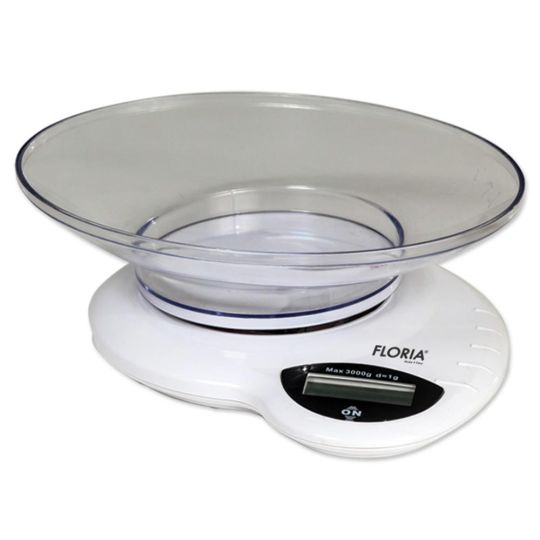 Zilan Ψηφιακή Ζυγαριά Κουζίνας 3kg ZLN7697-WHITE