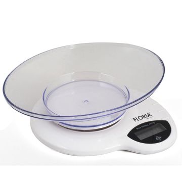 Zilan Ψηφιακή Ζυγαριά Κουζίνας 3kg ZLN7697-WHITE - 