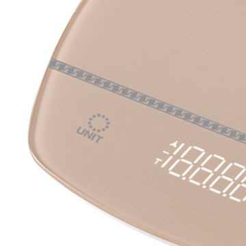 Lexical Ψηφιακή Ζυγαριά Κουζίνας 1gr/5kg LKS-4301-BROWN - 