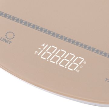 Lexical Ψηφιακή Ζυγαριά Κουζίνας 1gr/5kg LKS-4301-BROWN - 