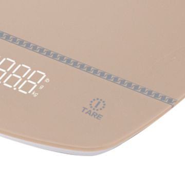 Lexical Ψηφιακή Ζυγαριά Κουζίνας 1gr/5kg LKS-4301-BROWN - 