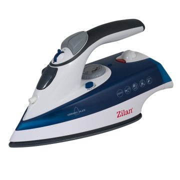 Zilan Σίδερο Ατμού με Κάθετη Παροχή Ατμού Μπλε ZLN8082-BLUE Zilan Σίδερο Ατμού με Κάθετη Παροχή Ατμού Μπλε ZLN8082-BLUE
