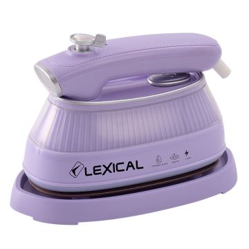 Σίδερο Ατμού με κεραμική πλάκα 1100W Μωβ Lexical LSI-1022-PURPLE - 