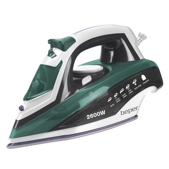 Σίδερο Ατμού με πλάκα από ανοξείδωτο ατσάλι Beper P204FER003