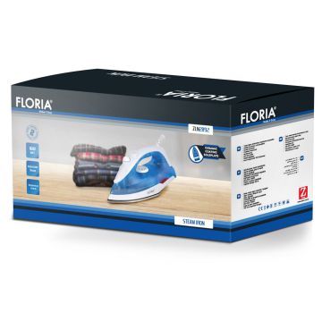 Zilan Σίδερο Ατμού με κεραμική πλάκα 1600W σε μπλε χρώμα ZLN2892 - 