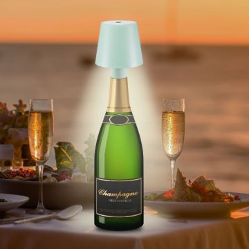 Επιτραπέζιο Επαναφορτιζόμενο Φωτιστικό LED σε πράσινο χρώμα Beper P201UTP127 - 