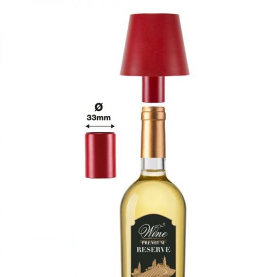 Επιτραπέζιο Επαναφορτιζόμενο Φωτιστικό LED σε κόκκινο χρώμα Beper P201UTP114