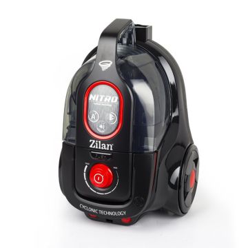 Zilan Ηλεκτρική Σκούπα Κυκλωνικής Τεχνολογία χωρίς Σακούλα με φίλτρο HEPA 750W ZLN3512 - 