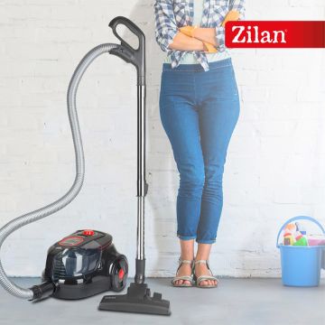 Zilan Ηλεκτρική Σκούπα Κυκλωνικής Τεχνολογία χωρίς Σακούλα με φίλτρο HEPA 750W ZLN3512 - 