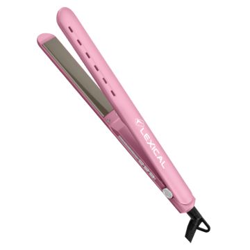 Ισιωτική Μαλλιών με Πλάκες Τιτανίου 45W Lexical LHS-5340-PINK - 