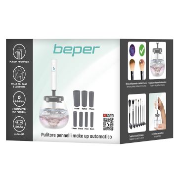 Beper Ηλεκτρική συσκευή καθαρισμού πινέλων μακιγιάζ P302VIS060 - 