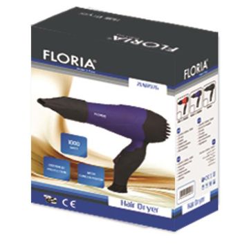 Zilan Σεσουάρ μαλλιών 1000W Μαύρο ZLN8976-BLACK - 