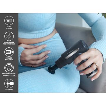 Μίνι Πιστόλι Μασάζ: Για Πόδια, Σώμα & Χέρια - Ιδανικό για Χαλάρωση, Beper P302MAS002 - 