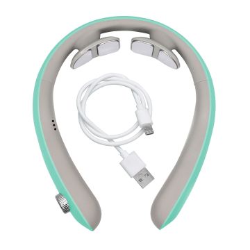 Επαναφορτιζόμενη συσκευή μασάζ αυχένα με ηλεκτρομυϊκή διέγερση Beper P302MAS100 - 