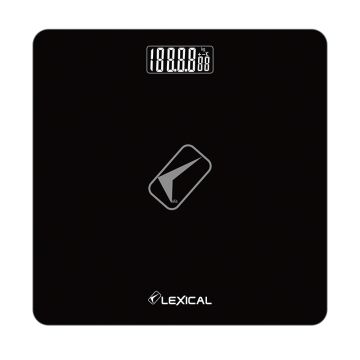 Ψηφιακή Ζυγαριά Μπάνιου έως 180Kg Μαύρη Lexical LBS-4353-BLACK