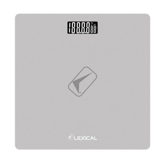 Ψηφιακή Ζυγαριά Μπάνιου έως 180Kg Λευκή Lexical LBS-4353-GREY