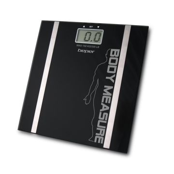 Beper 40.808Α Ηλεκτρονική Ζυγαριά με υπολογισμό λίπους σώματος 150Kg Max