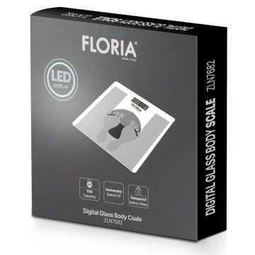 Zilan Ψηφιακή Ζυγαριά Μπάνιου έως 150Kg ZLN7682 - 