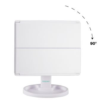 Beper Καθρέφτης Μπαταρίας Τριπλής Επιφάνειας με Μεγέθυνση και Φωτισμό LED P302VIS050 - 