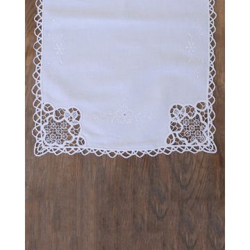 Σετ 3 τεμαχίων Vintage Δαντέλα Κηπούρ Bo Maison Σετ Άσπρο - 