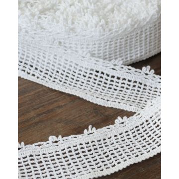 Βαμβακερή Δαντέλα για DIY Δημιουργίες Virgo Bo Maison 7.5cm - 